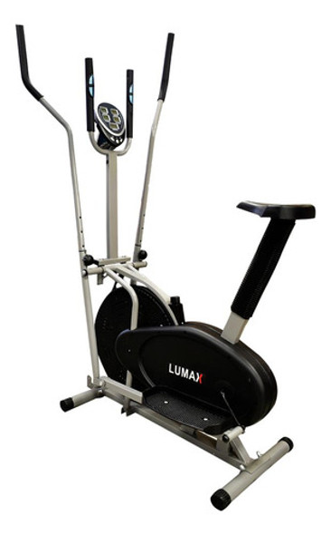 Bicicleta Elíptica Con Monitor Y Pedales Ejercicio Brazos 0