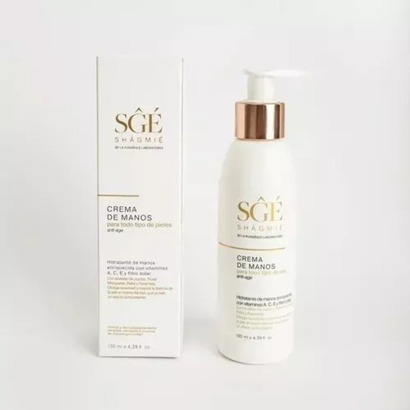 Crema Manos Anti Age Sge Shagmie Hidratante C/ Filtro 130ml 1 Crema Manos Anti Age Sge Shagmie Hidratante C/ Filtro 130ml 1
