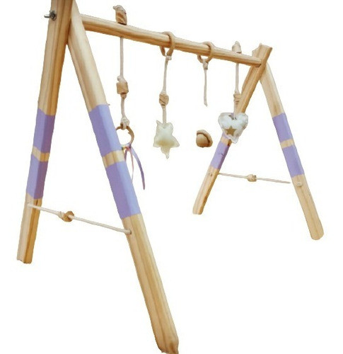 Gimnasio Montessori De Madera Bebés Waldorf Estimulación 0