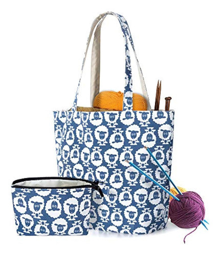 Yarwo Bolsa De Tejer Con Bolsa Pequeña Con 0