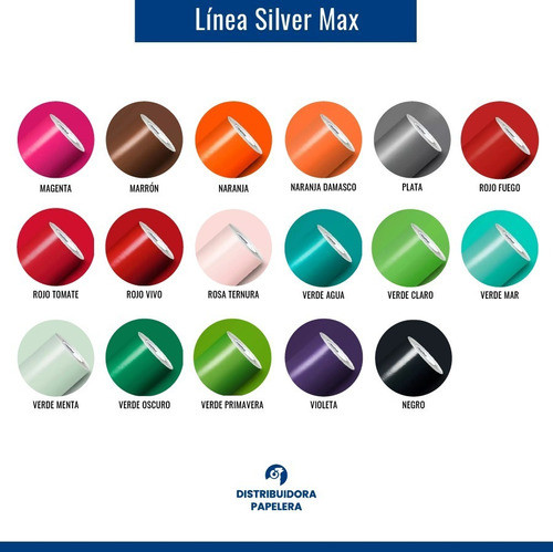 Vinilo Autoadhesivo Liso Corte 30 Mtrs X 61cm Imprimax Color 1