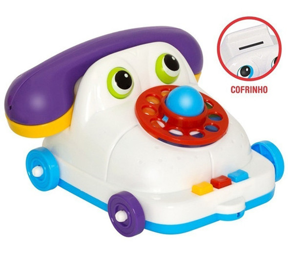 Maxphone Teléfono Arrastre Mercotoys  - Espacio Regalos 1 Maxphone Teléfono Arrastre Mercotoys  - Espacio Regalos 1