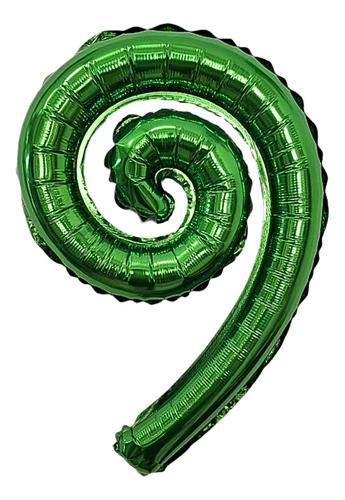 Globo Espiral Verde 0