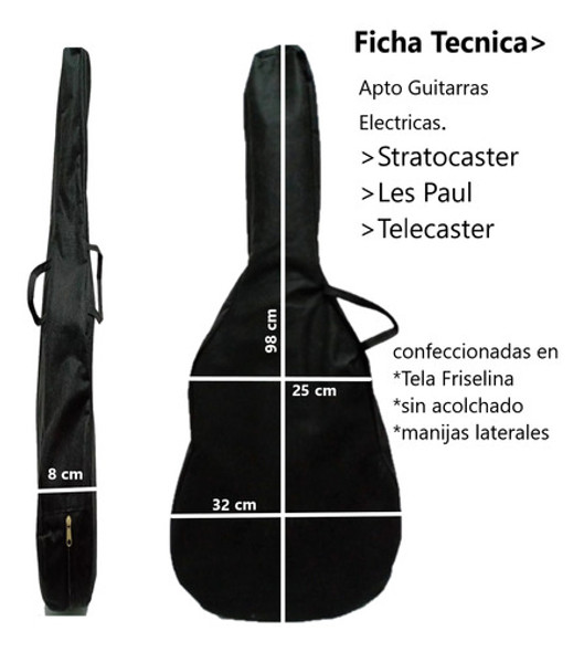 Funda Cobertor Friselina Para Guitarra Electrica 1 Funda Cobertor Friselina Para Guitarra Electrica 1