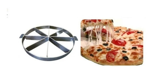 Marcador E Cortador De Pizza / Torta Pudins 35cm 8 Fatias 0