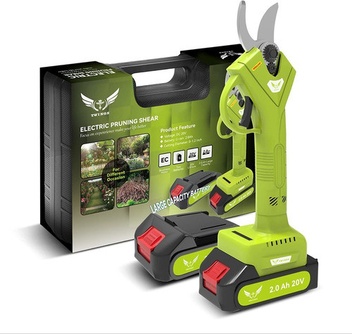 Tijera De Podar Inalámbrica Batería X2 21v 2.0mah Litio Pro 0