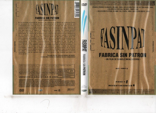 Fasinpat Fábrica Sin Patrón (2004) - Dvd Original - Mcbmi 0