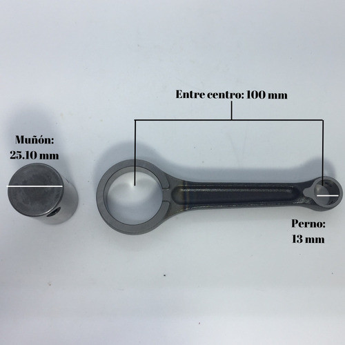 Biela Completa Motomel Bit 110  Taiwan Rocket Ceg 1