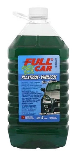 Full Car Plasticos Exteriores Resistente Al Agua. 5lts Hp1 0