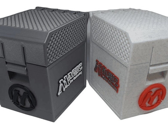 Mtg Deckbox, Magic The Gathering Caja P/guardar Cartas Imp3d 1