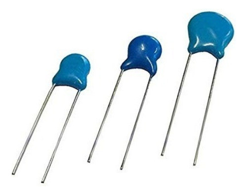 100 Peças -  Capacitor Cerâmico 2k2 X 1kv (1000v) Passo 5mm A Granel 0