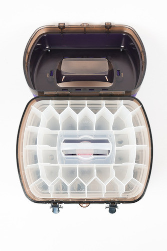 Maleta Valija  Maletin Organizador Esmaltes + Regalo 1