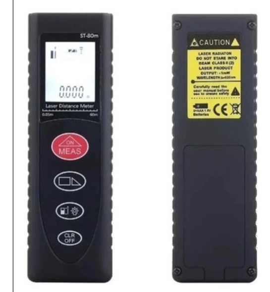 Trena Digital - Medidor De Distâncias A Laser Até 80m 1