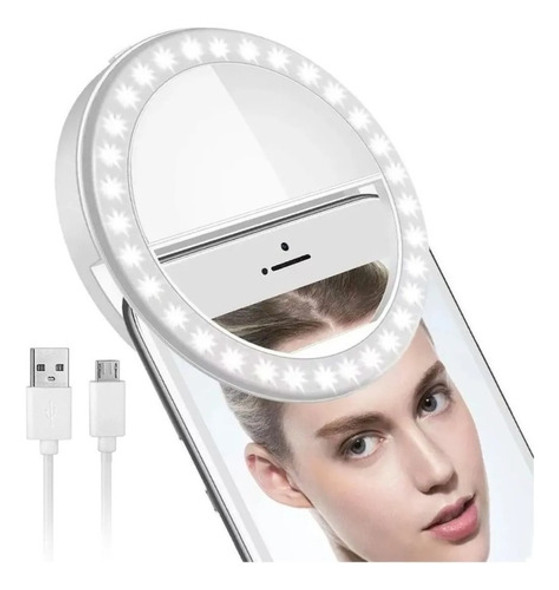 Aro De Iluminación Selfie Recargable 0 Aro De Iluminación Selfie Recargable 0