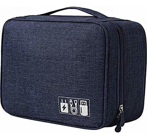 Bolsa De Organizador De Accesorios Electronicos, Organizado 0