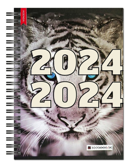 Agenda Citanova 2022 N8 Espiral Semanal B&w 16x23cm 0