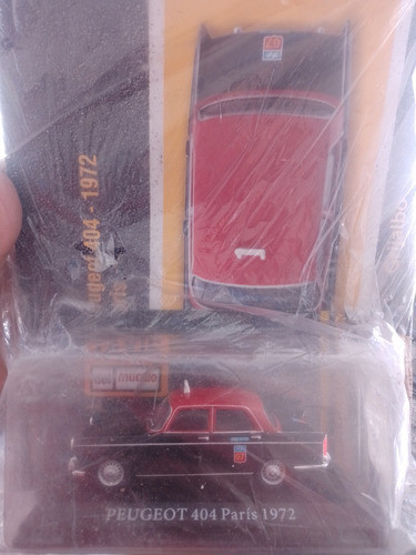 Colección Taxis Del Mundo, Num 16, Peugeot 404 París 72' 0