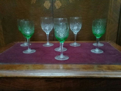Jueguito De Cristal Tallado 0