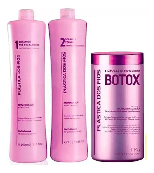 Combo Shampoo + Progresivo + Botox 1l 0 Combo Shampoo + Progresivo + Botox 1l 0
