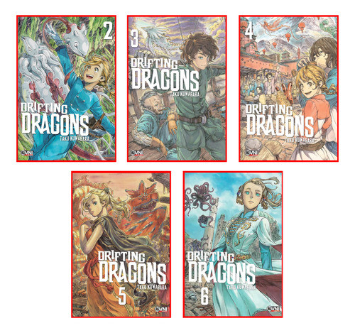 Combo Drifting Dragons Vol. 2 A 6 - Manga - Ovni 0