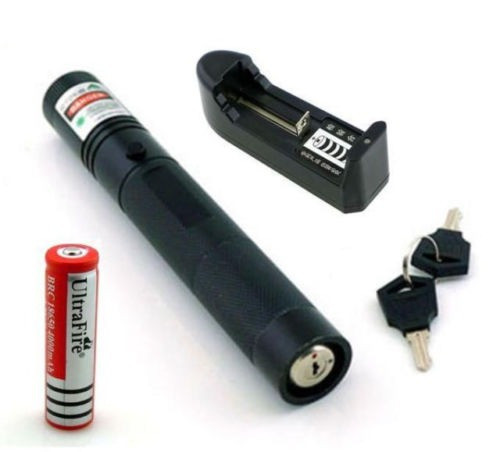 Puntero Láser Verde Regulable Luz Alta Potencia De La Pluma 0