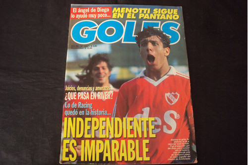 Revista Goles # 1837 - Tapa Independiente Gustavo Lopez 0