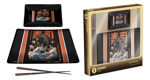 Sushi Set - Ilustrata Sushi Dragon - Darkside Bros 1