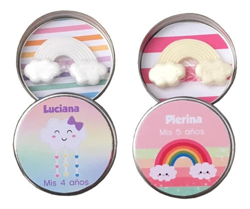 Latita Con Jabon Arcoiris 0