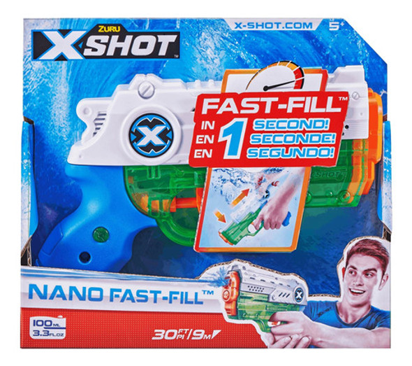 Pistola De Agua X-shot Water Warfare Nano Fast Fill Ub 0