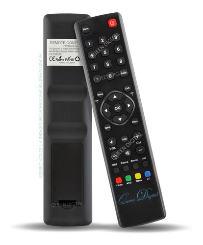 Control Remoto Para Tcl M400 D3260fd F3300da Rca E320digital 1