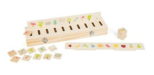 Caja De Clasificación De Fotos Para Madera Con Diseño De Peq 0