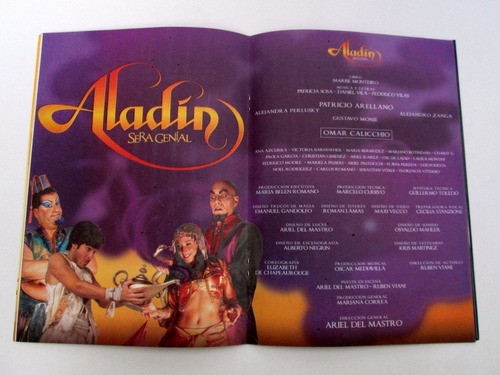 Programa Musical Aladin Sera Genial Calicchio 2005 Boedo 1