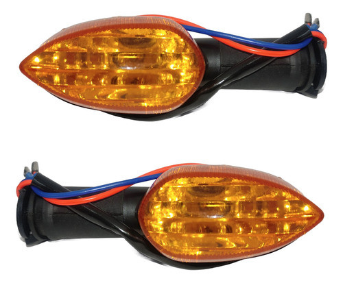 Kit X2 Faro De Luz Giro Delantero Guiño Yamaha Fz 16 Osaka 0