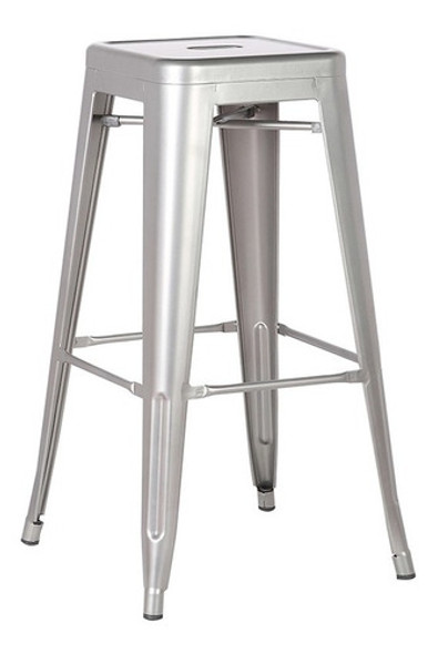 Banqueta Tolix 66 Cm Silver Prestigio 0