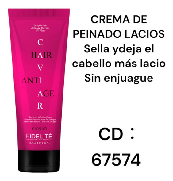 Crema De Peinado Lacios Fidelite 67574 (mc10) 0