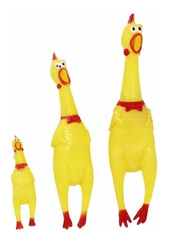 Gallina Chillona Pollo Chillon Juguete 12cm Chifle 0