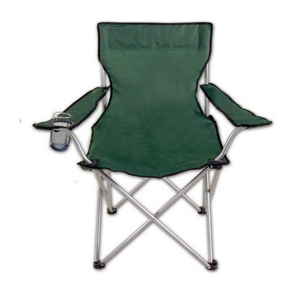 Silla Plegable Capitán En Tela Portátil Cómoda Ideal Camping 0