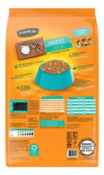 Alimento Primocao Cachorros 10kg Premium 1 Alimento Primocao Cachorros 10kg Premium 1
