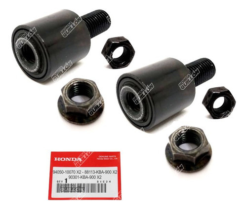 Tuerca Espejo Antivibrador Honda Tornado Original Juego E1 0