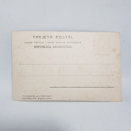 Antigua Postal C Pellegrini 1905 Witcomb Victoria Mag 62298 1