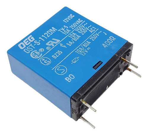 Rele Relay Ost-s-112dm Osts112dm 12v Dc 10a 0