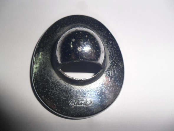 Ford Antiguo Farol Farolito Iluminacion Cromado Luz Oval 0