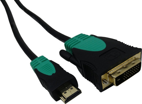 Cable 3 Mts Hdmi Macho A Dvi Macho 24+1 F/dorado Nisuta 1