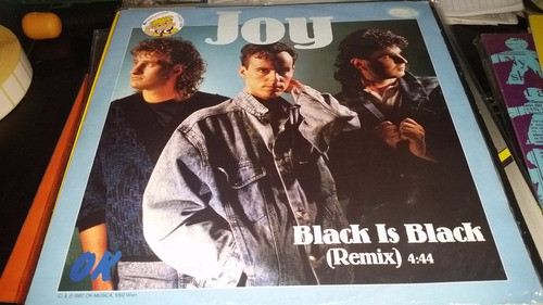 Joy Black Is Black (remix) Vinilo Maxi Extended Europe 1987 0