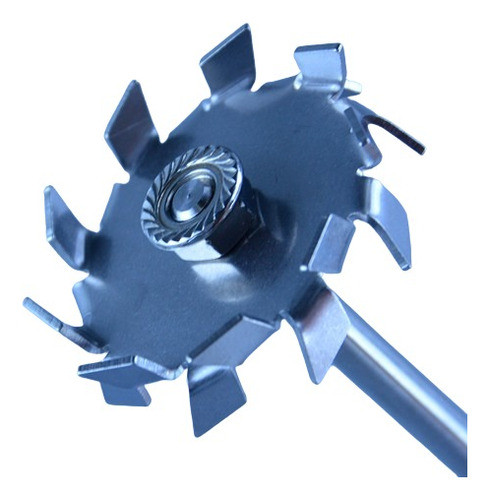 Disco Dispersor Cowles 60 Mm Com Haste P/ Furadeira  8 X 400 0