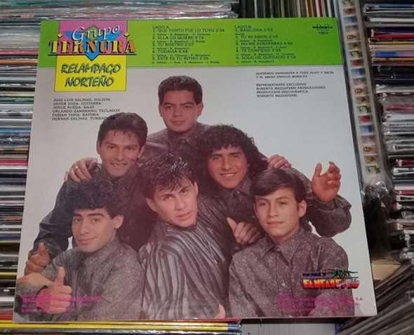 Grupo Ternura - Relámpago Norteño - Lp Vinilo / Kktus 1