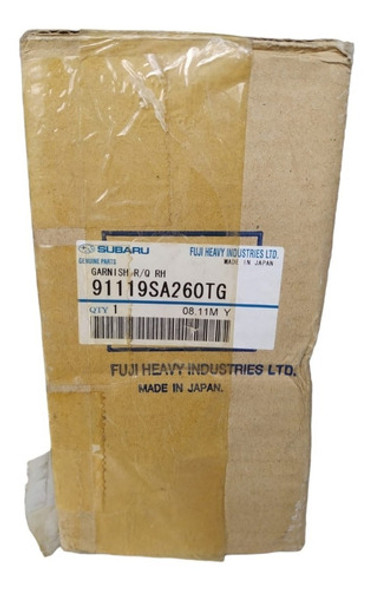 Guarnição Traseira Ld Direito Forester 06/07 Original Subaru 1