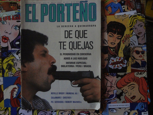 El Porteño N°101 Mundial Italia 90 Huelgas Andres Calamaro 0