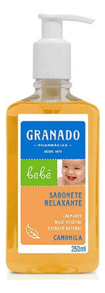 Sabonete Líquido Relaxante Camomila Granado Bebê - 250ml 0 Sabonete Líquido Relaxante Camomila Granado Bebê - 250ml 0