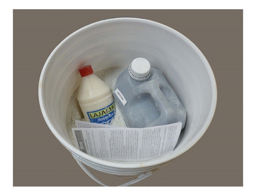 Kit Microcemento + Aditivo + Hidrolaca Pisos Lajamax 1